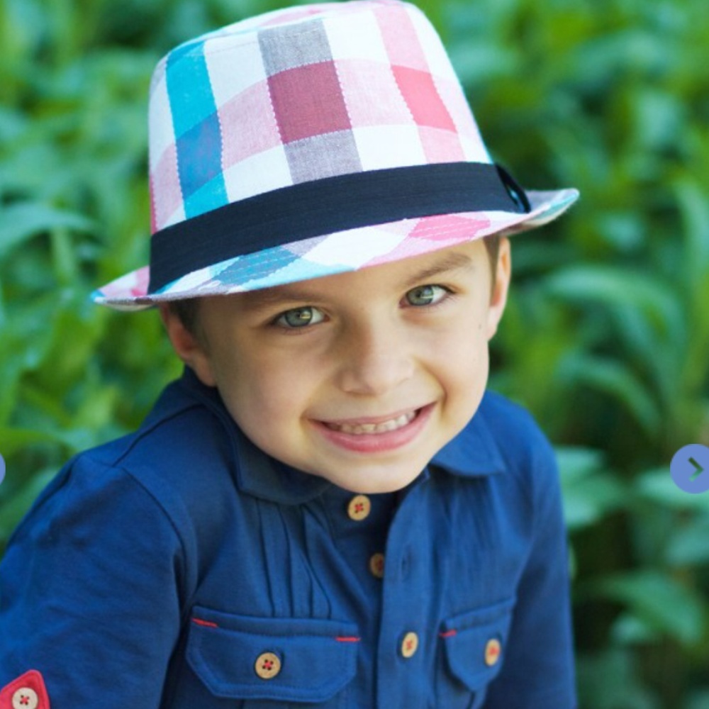 NEW - Multi Color Boys Fidora